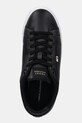 Шкіряні кросівки Tommy Hilfiger WOMENS ICON COURT SNEAKER FLAG чорний FW0FW08327