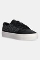 Кожаные кроссовки Tommy Hilfiger VULC LEATHER SNEAKER MONOGRAM платформа чёрный FW0FW08331