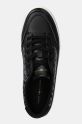 Tommy Hilfiger sneakers din piele VULC LEATHER SNEAKER MONOGRAM negru FW0FW08331