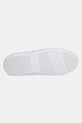 Tommy Hilfiger sneakers din piele TH PLATFORM COURT SNEAKER FW0FW08614 alb