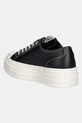Обувь Кожаные кеды Tommy Jeans TJW FOXING VULC LC LEATHER EN0EN02714 чёрный