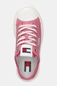 Кеды Tommy Jeans TJW FOXING FLATFORM SNEAKER LOW розовый EN0EN02713