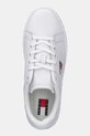 Tommy Jeans sneakersy skórzane TJW LOGO SNEAKER ESS biały EN0EN02703