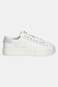 Шкіряні кросівки Tommy Jeans TJW FLATFORM SNEAKER EN0EN02698 білий SS25