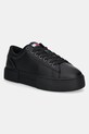 Кожаные кроссовки Tommy Jeans TJW FLATFORM SNEAKER платформа чёрный EN0EN02698