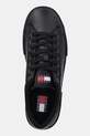 Кожаные кроссовки Tommy Jeans TJW FLATFORM SNEAKER чёрный EN0EN02698