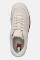 Σουέτ αθλητικά παπούτσια Tommy Jeans THE GREENWICH SUEDE μπεζ EN0EN02696