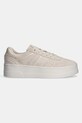 Замшевые кроссовки Tommy Jeans THE GREENWICH FLATFORM ELEVATED EN0EN02676 бежевый SS25