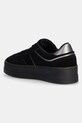 Boty Semišové sneakers boty Tommy Jeans THE GREENWICH FLATFORM ELEVATED EN0EN02676 černá