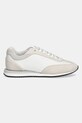 Шкіряні кросівки Calvin Klein RUNNER LACE UP - LTH SUE MIX HW0HW02286 білий SS25