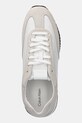 Шкіряні кросівки Calvin Klein RUNNER LACE UP - LTH SUE MIX білий HW0HW02286