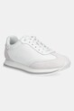 Calvin Klein sneakers RUNNER LACE UP - MONO MIX sintetic alb HW0HW02294