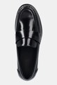 Шкіряні мокасини Calvin Klein MOC LOAFER - BRUSH L чорний HW0HW02306