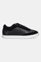 Кожаные кроссовки Calvin Klein CUPSOLE LACE UP - LTH SUE MIX HW0HW02435 чёрный SS25
