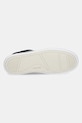 Кожаные кроссовки Calvin Klein CUPSOLE LACE UP - LTH SUE MIX HW0HW02435 чёрный