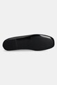 Calvin Klein balerini de piele CLASSIC BALLERINA - LTH HW0HW02441 negru