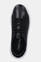 Calvin Klein sneakers CUPSOLE LACE UP MONO negru HW0HW02445