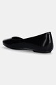Încălțăminte Calvin Klein balerini de piele ROUND BALLERINA HW0HW02449 negru