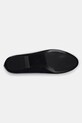 Calvin Klein balerini de piele ROUND BALLERINA HW0HW02449 negru