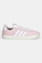 Замшеві кросівки adidas Vl Court 3.0 JP5325 рожевий SS25