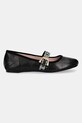 Coccinelle balerini de piele E4.S15.19.01.01.847 negru SS25