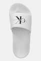 Шльопанці Calvin Klein Jeans SLIDE MONOGRAM WMNS білий YW0YW01835