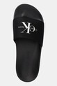 Scarpe Calvin Klein Jeans ciabatte slide SLIDE MONOGRAM WMNS YW0YW01835 nero