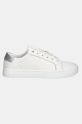 Calvin Klein Jeans sneakers din piele CLASSIC CUPSOLE LOW OHB YW0YW01799 alb SS25