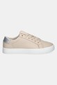 Кожаные кроссовки Calvin Klein Jeans CLASSIC CUPSOLE LOW OHB YW0YW01799 бежевый SS25