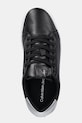 Calvin Klein Jeans sneakersy skórzane CLASSIC CUPSOLE LOW OHB czarny YW0YW01799