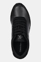 Δερμάτινα αθλητικά παπούτσια Calvin Klein Jeans RUNNER LACEUP LOW MIX MG μαύρο YW0YW01798
