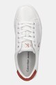 Шкіряні кросівки Calvin Klein Jeans BOLD VULC FLATF LOW LTH ML білий YW0YW01669