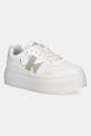 Calvin Klein Jeans sneakersy BOLD FLATF LOW LACEUP MIX NBS syntetyczny biały YW0YW01641