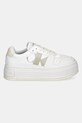 Calvin Klein Jeans sneakersy BOLD FLATF LOW LACEUP MIX NBS YW0YW01641 biały SS25