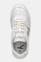 Calvin Klein Jeans sneakersy BOLD FLATF LOW LACEUP MIX NBS biały YW0YW01641