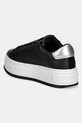 Обувь Кожаные кроссовки Calvin Klein Jeans BOLD FLATF LOW MIX OHB YW0YW01632 чёрный