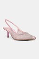 Le Silla pantofi cu toc Chanel Gilda calcai expus roz 2299U060P1PPSAS360
