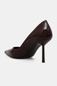 Încălțăminte Le Silla stilettos de piele Deco Bella 4215C080BLPPKAB748 maro