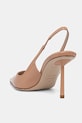 Obuwie Le Silla szpilki skórzane Chanel Bella 4233B080LBPPKAB152 beżowy