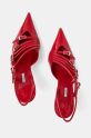 Le Silla leather heels Chanel Scarlet red 4294D080BXPXKAB895