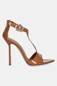 Kožne sandale Le Silla Sandalo Tess 5301D100BXPPKAB723 smeđa SS25
