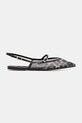Le Silla balerini Chanel Morgana 9041D020MTPPNEM763 negru SS25