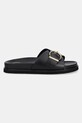 Кожаные шлепанцы Gant Mardale 30501935.G00 чёрный SS25