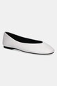 Steve Madden balerini de piele Darts alb SM11003624.107