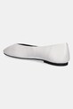 Încălțăminte Steve Madden balerini de piele Darts SM11003624.107 alb