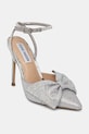 Γόβες Steve Madden Vincentia-R συνθετικό ασημί SM11003650.968