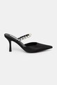 Steve Madden papuci Brecki-P SM11003668.001 negru SS25