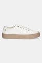 Tommy Hilfiger teniși VULC ESPADRILLE SNEAKER FW0FW08404 alb SS25