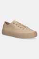 Tenisky Tommy Hilfiger VULC ESPADRILLE SNEAKER Planet friendly béžová FW0FW08404