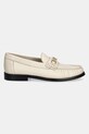 Kožené mokasíny Tommy Hilfiger SOFT LEATHER HORSEBIT LOAFER FW0FW08414 béžová SS25